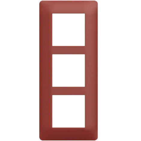 Plaque 3 postes essensya E57 Sierra - HAGER WE567