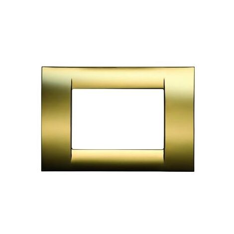 PLAQUE 3 POS.VIEIL OR SYSTEM VIRNA GEWISS GW22263