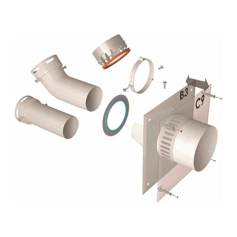 Plaque 4 en 1 murale et plafond C9/B22p - B23p TEN Diamètre 60 mm