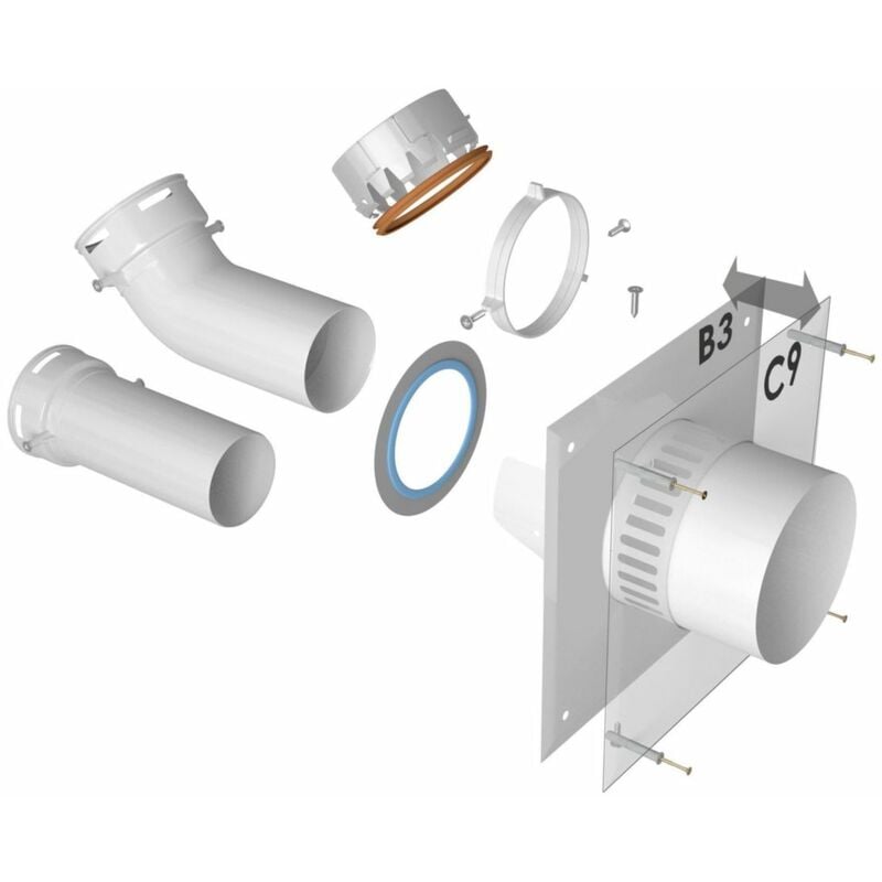 Plaque 4 en 1 B3/C9 - Murale/Plafond TEN