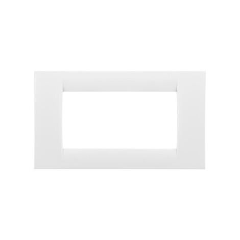 PLAQUE 4 POS.BLANC NUAGE SYSTEM VIRNA GEWISS GW22104