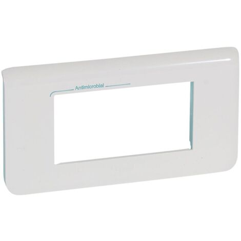 PLAQUE 4M ANTIBACTERIEN MOSAIC LEGRAND 078724