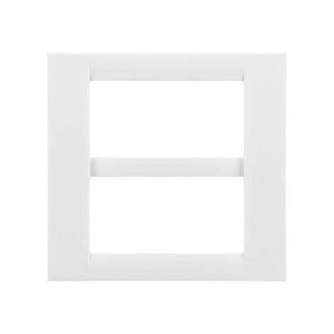 PLAQUE 8 POS.BLANC NUAGE SYSTEM VIRNA GEWISS GW22107