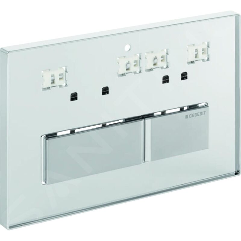 Sigma50 - Bouton de commande de chasse d'eau, sans remplissage 115.788.00.1 - Geberit