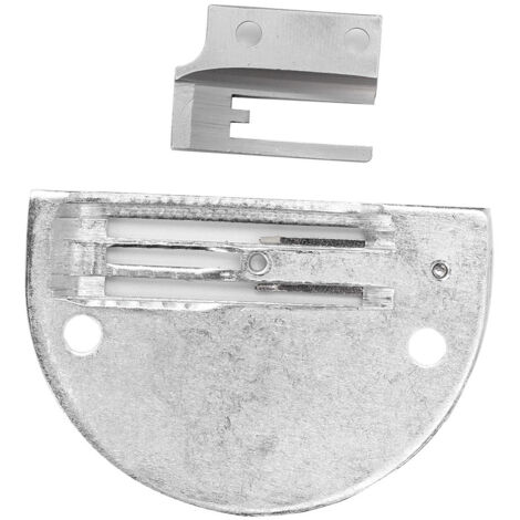 Plaque à aiguille anti-froissement pour machine à coudre, accessoire de pied presseur avec dents