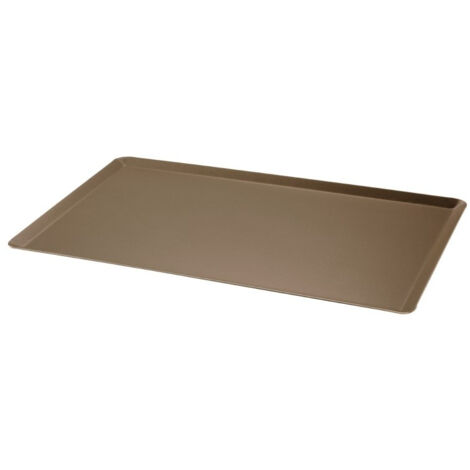 Plaque à Pâtisserie 530 x 325 mm Tôle Acier Bleuie - Bourgeat