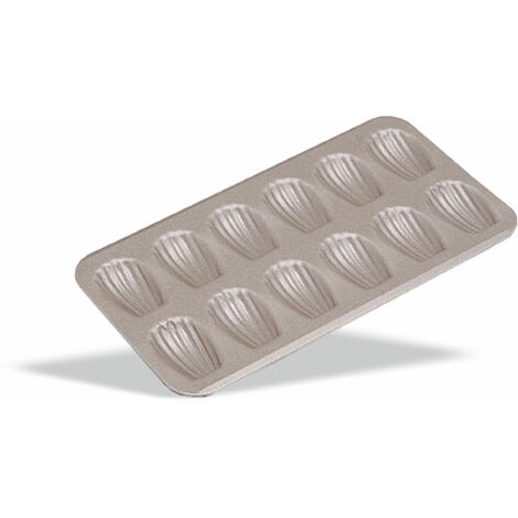 Plaque à Pâtisserie pour 12 Madeleines en Acier - Pujadas