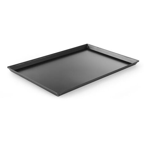 Plaque à pizza rectangulaire 600x400x25 mm - Hendi 808276