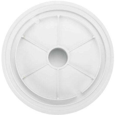 Plaque à vide de 8 pouces pour écumeurs S15 et S20 (blanche)