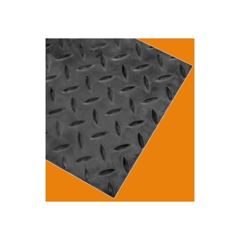 Plaque acier larmé Epaisseur 3 / 5 mm, Largeur - 100 cm, Longueur - 200 cm