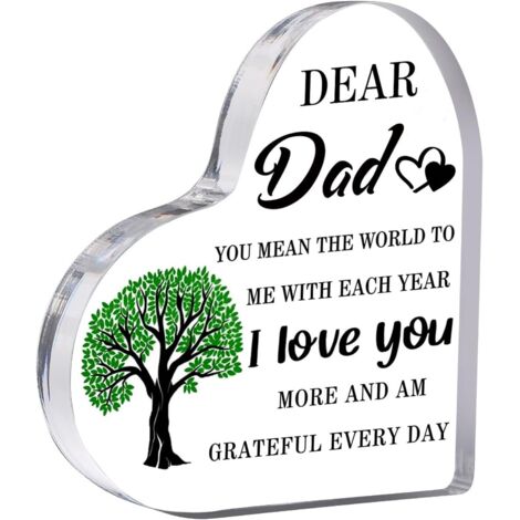 Plaque acrylique cœur style cristal, souvenir décoratif élégant, cadeau idéal pour elle ou lui(10 cm)
