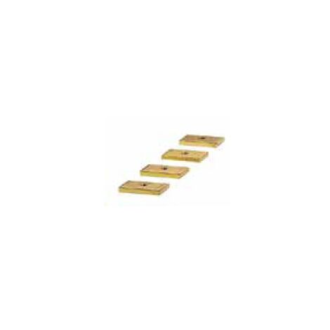 Plaque adaptatrice de profil EAPF12.15 et EAPF12.16 4pcs GIBIDI EAPF12.17