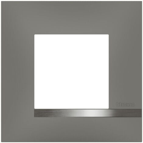 LEGRAND Bticino - Plaque Altège Collection Mezzo 1 poste - Finition Note irisée