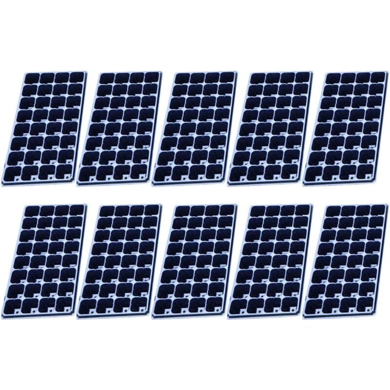 Aiperq - Plaque Alvéolée Semis 10 Pack Plateau de Semis, 32 Trous Cellules à Semis Plateau de Démarrage Plantation Conteneur Plaque de Semis