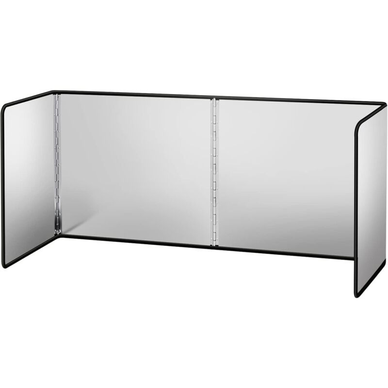 Houhence - Plaque Anti Projection Cuisine Pliable Protection D'écran Anti-éclaboussures, Cuisine Cuisson Plaque Baffle Facile à Nettoyer ustensiles