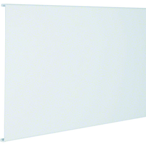 Plaque arrière pour goulotte lifea p 60 h 230 PVC rigide RAL 9016 Pure HAGER LF23029016