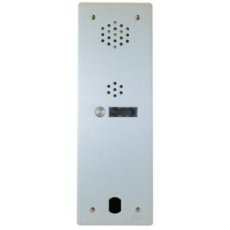 Plaque audio alu 1 bp 2VOICE complete URMET A83/101M