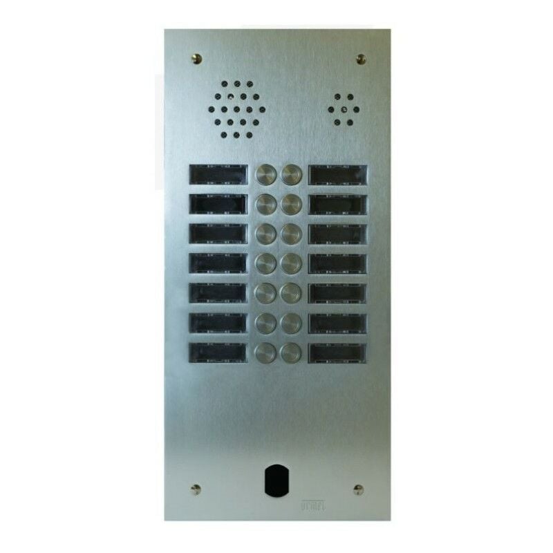 Urmet A83/214M Plaque de rue audio 2 rangées 14 touches 2voice