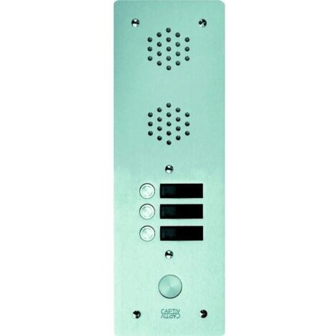 Plaque av alu 6mm 1r 03bp URMET 7771/3