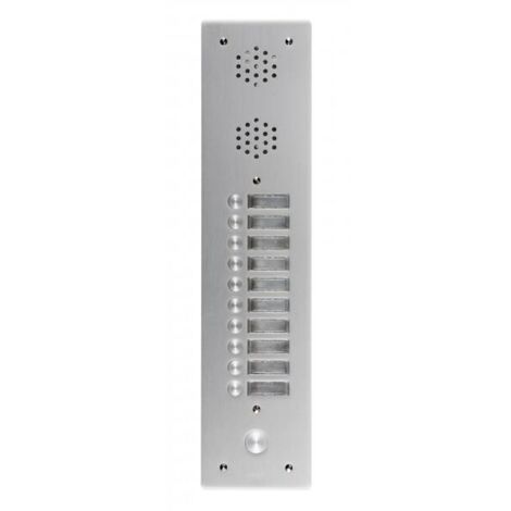 Plaque av alu 6mm 1r 10bp URMET 7771/10