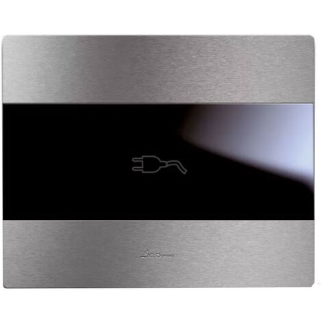 Plaque Ave Touch S44 glissière aluminium 44PATCS3ALS