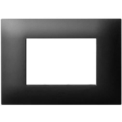 Plaque AVE YOUNG44 3 places Gris Anthracite 44PJ03GTK