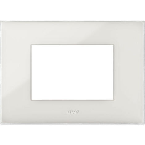 Plaque Ave YOUNG44 couleur ivoire 4 places 44PJ04AVR