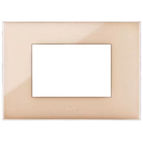 Plaque Ave YOUNG44 couleur sable 3 places 44PJ03SA