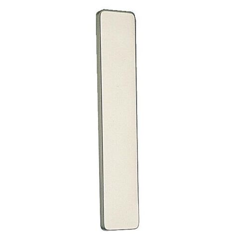 Plaque aveugle pour garniture aluminium anodisé Riviera finition champagne - VACHETTE