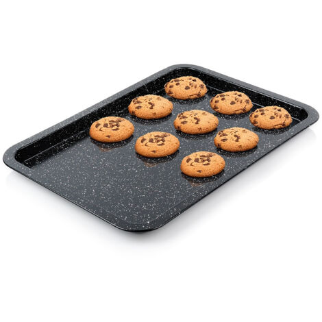 Plaque basse en granit pour la cuisson des biscuits et des légumes au four 43x29 cm