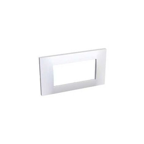 Plaque blanche Double 2 Postes Horizontale SCHNEIDER ALTIRA ALB45654