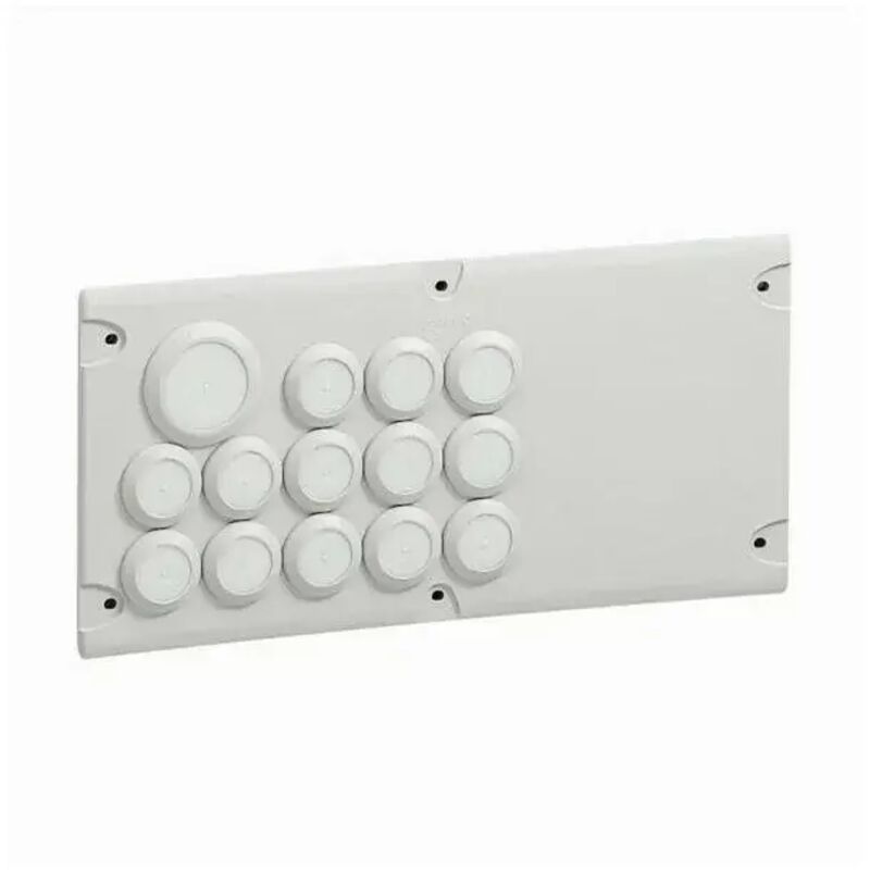 Legrand 036494 protection de sécurité pour prise Acier inoxydable