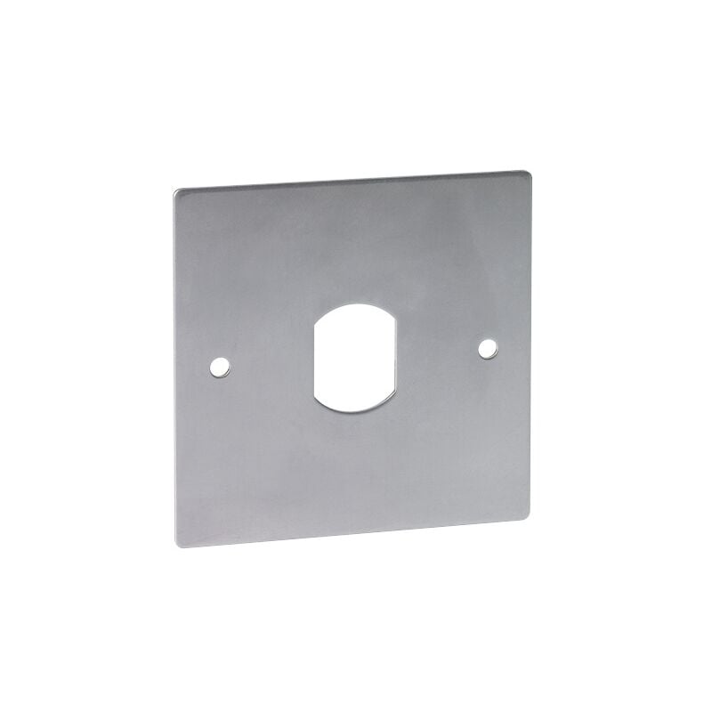 Sewosy - Plaque carré inox pour bouton poussoir PBP19TL