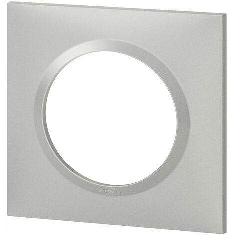 PLAQUE 2P BLANC CHROME DOOXIE