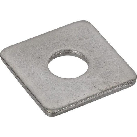 Plaque carrée M10 inox A2 UNIVERSEL 43610RVS