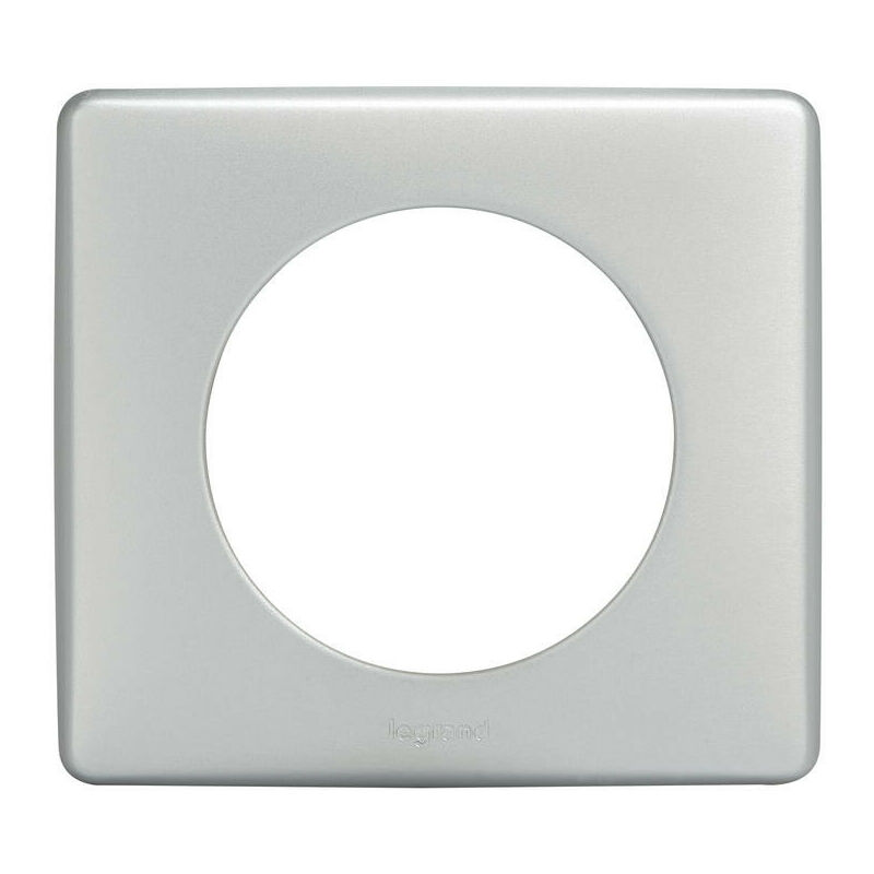 Legrand - Plaque Céliane 1 poste finition Alu Naturel (066781)
