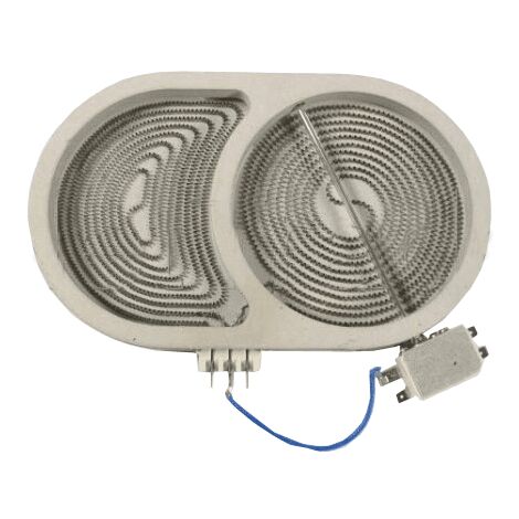 PLAQUE CHAUFFANTE 145X250 230 V POUR TABLE DE CUISSON WHIRLPOOL - 480121101525