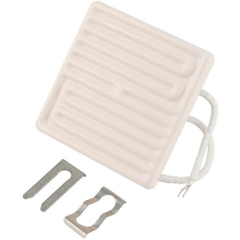 Plaque chauffante infrarouge en céramique 120 x 120 mm, 220 V, 400 W, pour le soudage et la réparation de BGA, StatiWhite