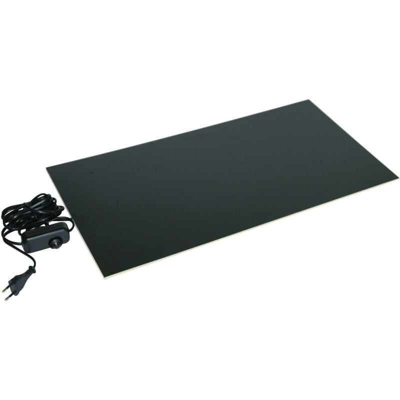 Thermo Tech - Plaque chauffante infrarouge autocollant, protégé contre les projections d'eau 230 v/ac 150 w Indice de protection IPX4 (l x l) 600 mm
