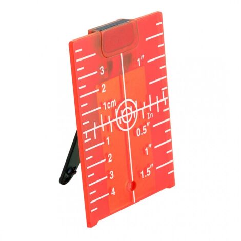 Plaque cible laser, rouge