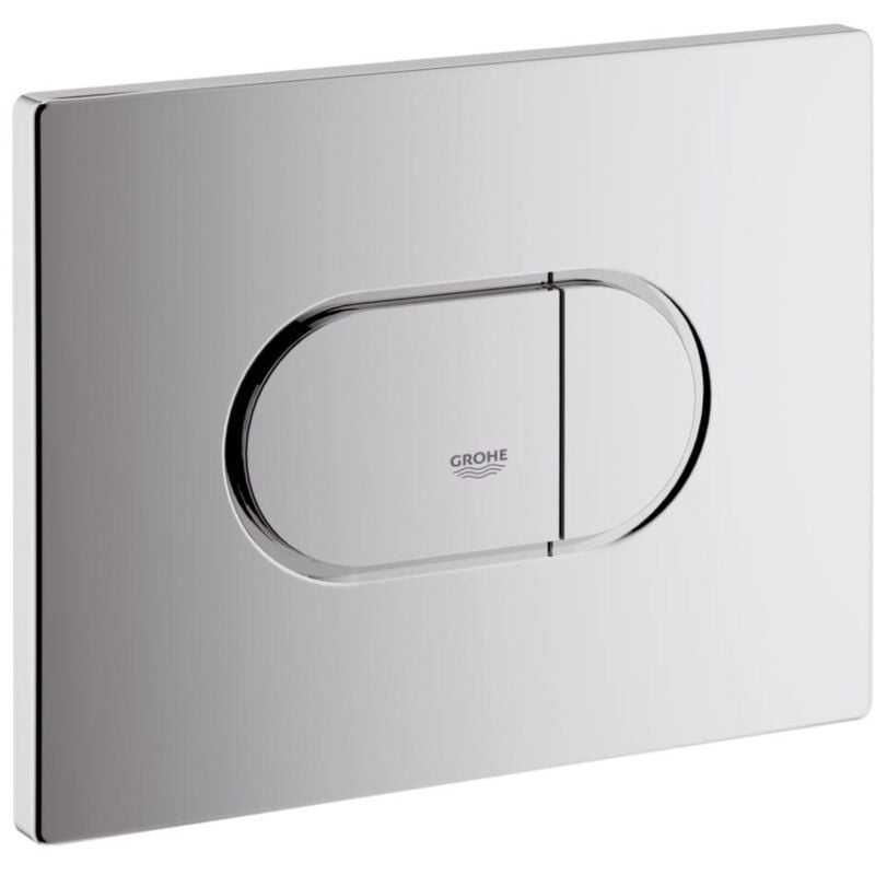 GROHE Arena Cosmopolitan Plaque de commande WC horizontal chrome