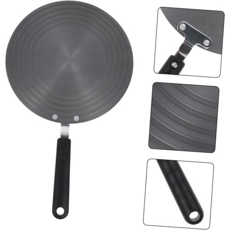 Plaque conductrice de chaleur de cuisine pour cuisinière à gaz et à induction, poignée facile à transporter 24 cm