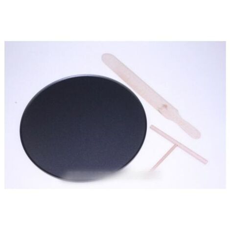 Plaque crêpière 35 cm – Accessoire de four à pizza – Cuisson uniforme – Démoulage facile – Compatible modèles 100502, 109001, 109005, 109006 – Lagrange
