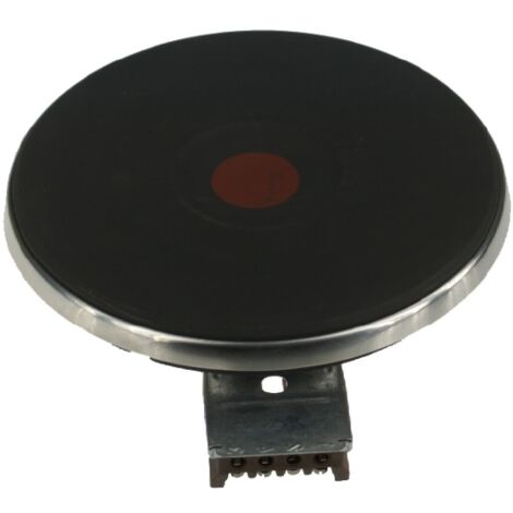 Plaque cuisinière inoxydable 145mm – Puissance 1500W – Raccordement à visser – Protection surchauffe – Pour cuisson rapide