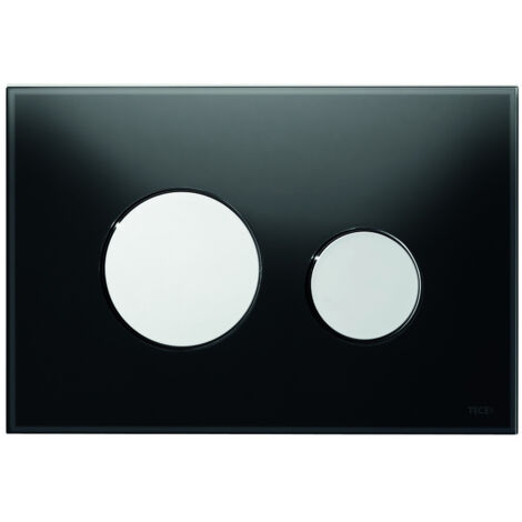 Plaque d'actionnement TECE WC Verre TECEloop pour la technologie
