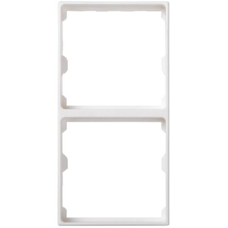 Plaque d'adaptation double s27 blanc SIMON 50000088-030
