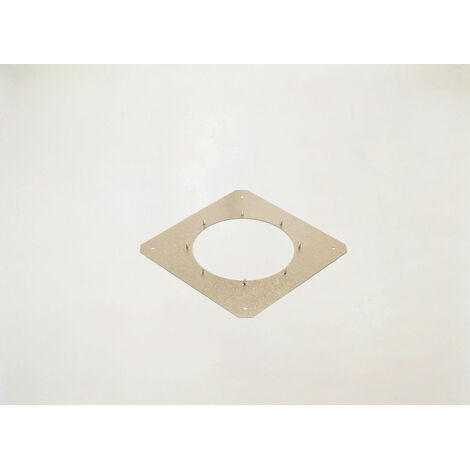Plaque d'adaptation pour montage des accessoires CRHB 225 N/250 N, CTH/V 140/180 S&P (UNELVENT) 963789