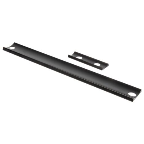 Plaque d'adaptation sur tube rond  pour ferme portail Lion - LOCINOX -