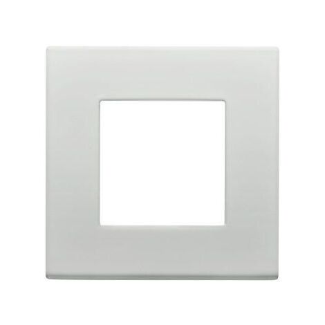 PLAQUE DAHLIA 1 POSTE GRIS CLAIR GEWISS GW35901AG