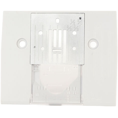 Plaque d'aiguille haute précision en acier Q235 pour machine à coudre 1250/1255, durable et résistante, remplacement ABS.